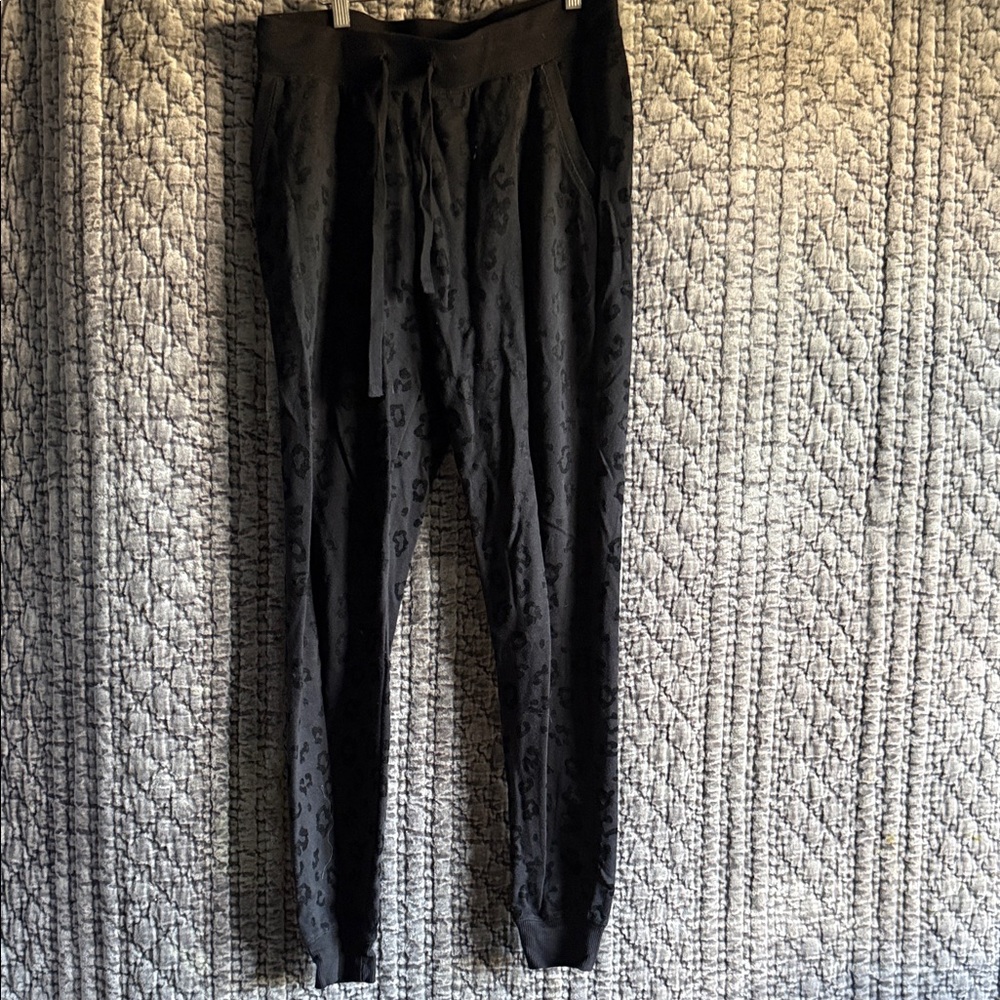 Z Supply Black Patterned Joggers